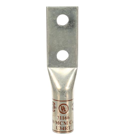 Compra borna compresion 500MCM 31166 2 perforacion 5/8, productos industriales y electricos en Edemco Colombia, terminal de compresion