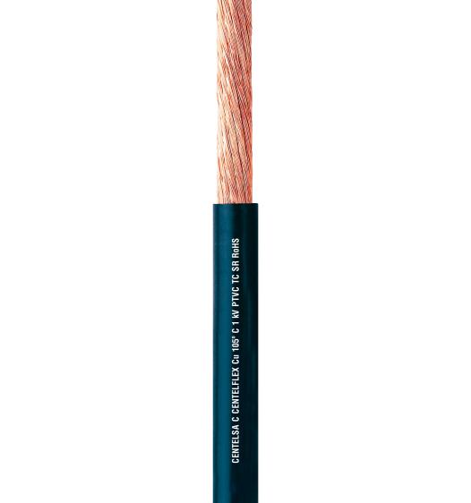 Compra cable cu centeflex 2 awg 1000v 105 ct en Edenco Colombia. Sistema de cableado