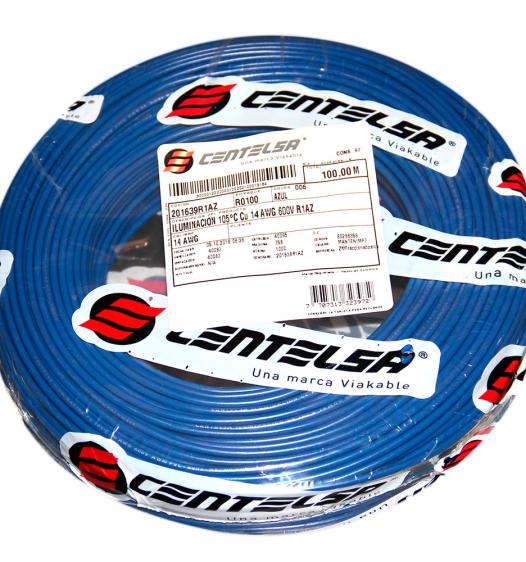 Compra cable cobre iluminacion 14 awg 105 en Edenco Colombia. Sistema de cableado
