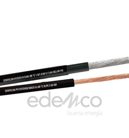 Cable Fotovoltaico 90°C 4mm2 1.0/1.0Kv h - Edemco