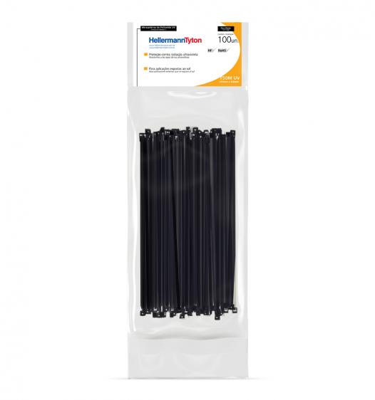 Compra Amarre plástico T50M 24,5 X 4,60 CM Negro, productos industriales y electricos en Edemco Colombia