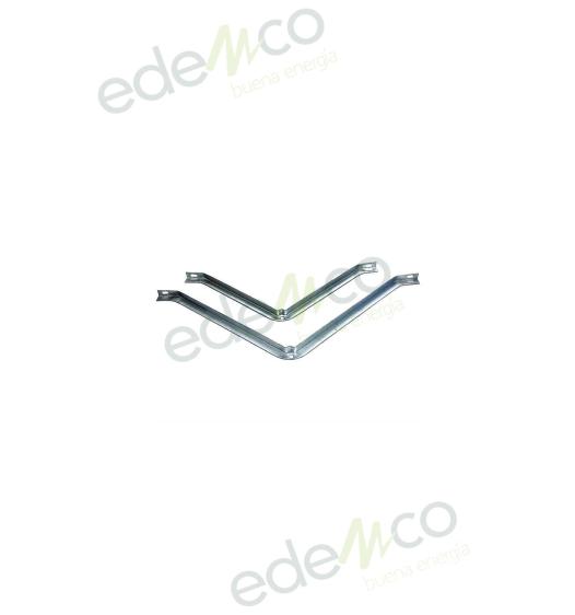Diagonal en V en acero galvanizado de 36" x 13"