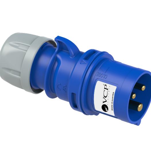Compra clavija 16a 220 vac 2 polo tierra, productos industriales en Edemco Colombia