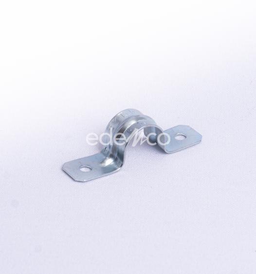 Encuentra en Edemco grapa doble ala electrogalvanizada para tubería EMT.