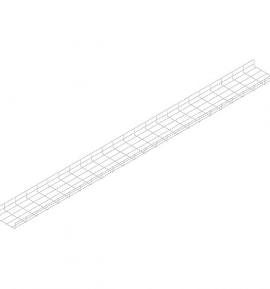 Bandeja malla electrozincado 6 x 10c x 3m mecano